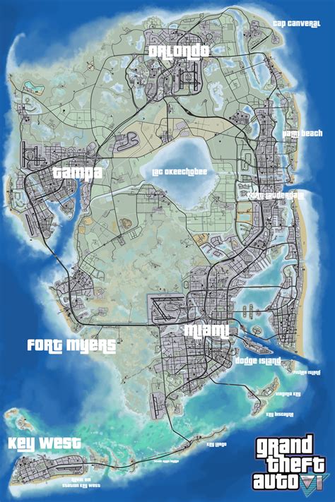 GTA 6 map